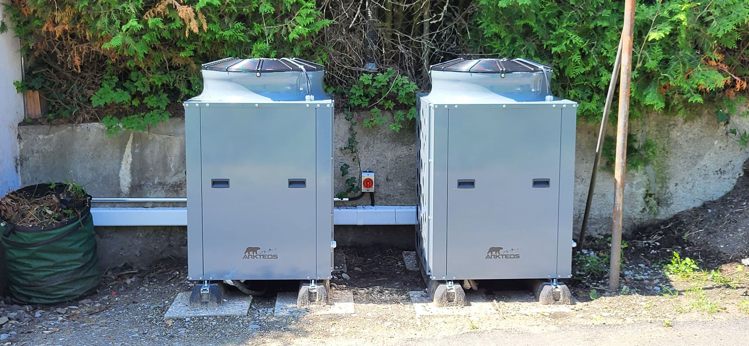 Deux pompes à chaleur Arkteos installées en cascade à Epalinges, Vaud
