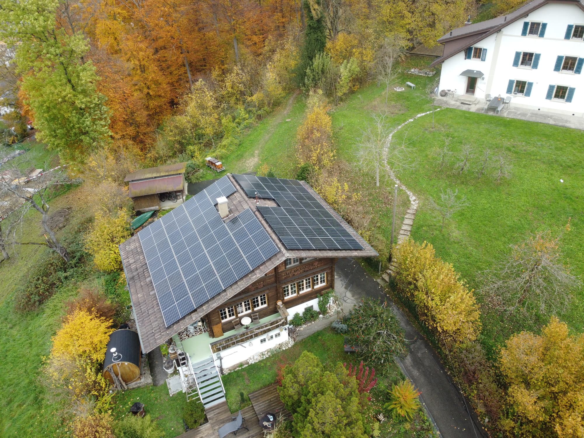 Installation photovoltaïque à Aarburg, canton d’Argovie