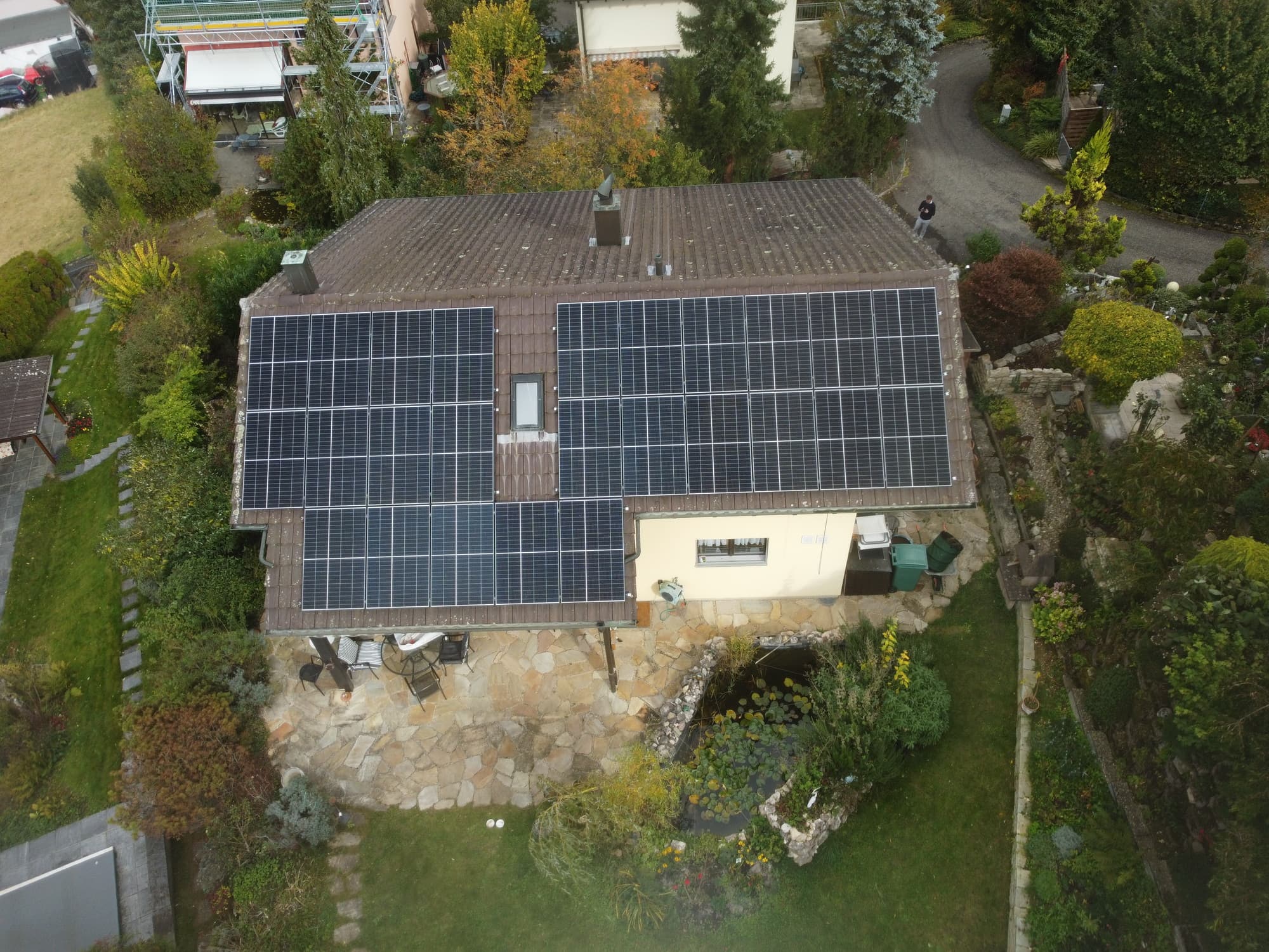 Installation photovoltaïque à Dornach, canton de Soleure