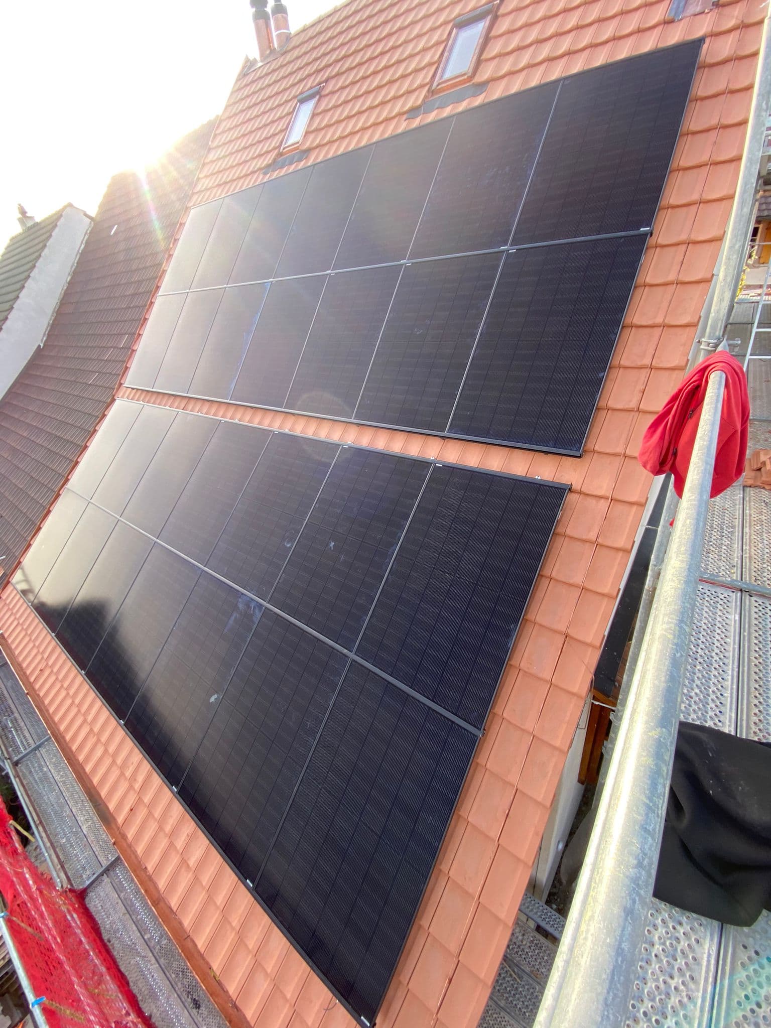 Installation photovoltaïque à Seltisberg, canton de Bâle-Campagne