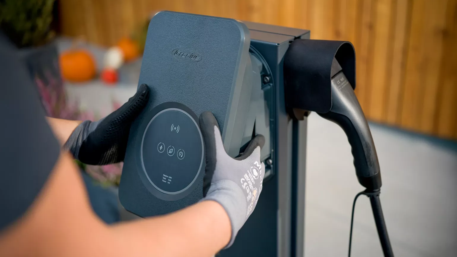 Installation d'une borne de recharge Fronius Wattpilot par I.ON